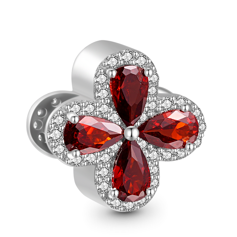 Clover Birthstone Charm image number 1