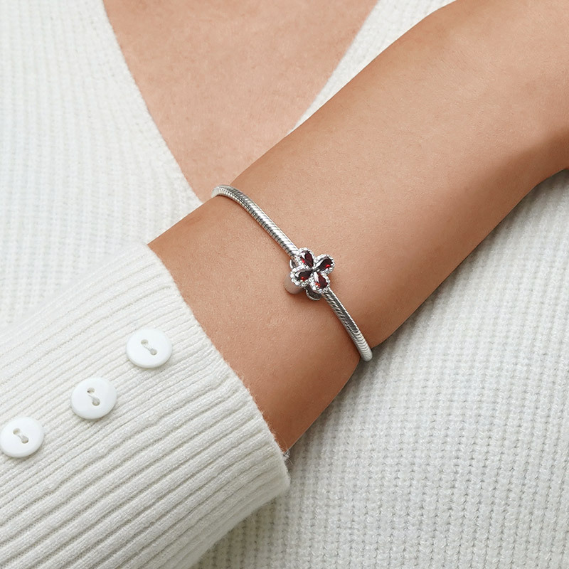 Clover Birthstone Charm image number 3