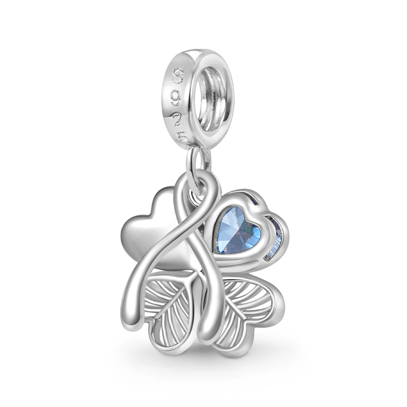 Cloverleaf & Wishbone Pendant image number 1