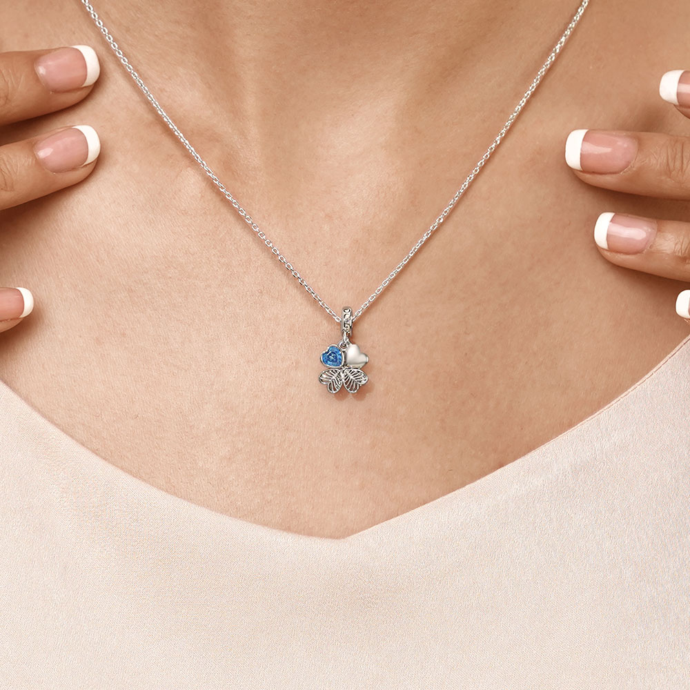 Cloverleaf & Wishbone Pendant image number 6