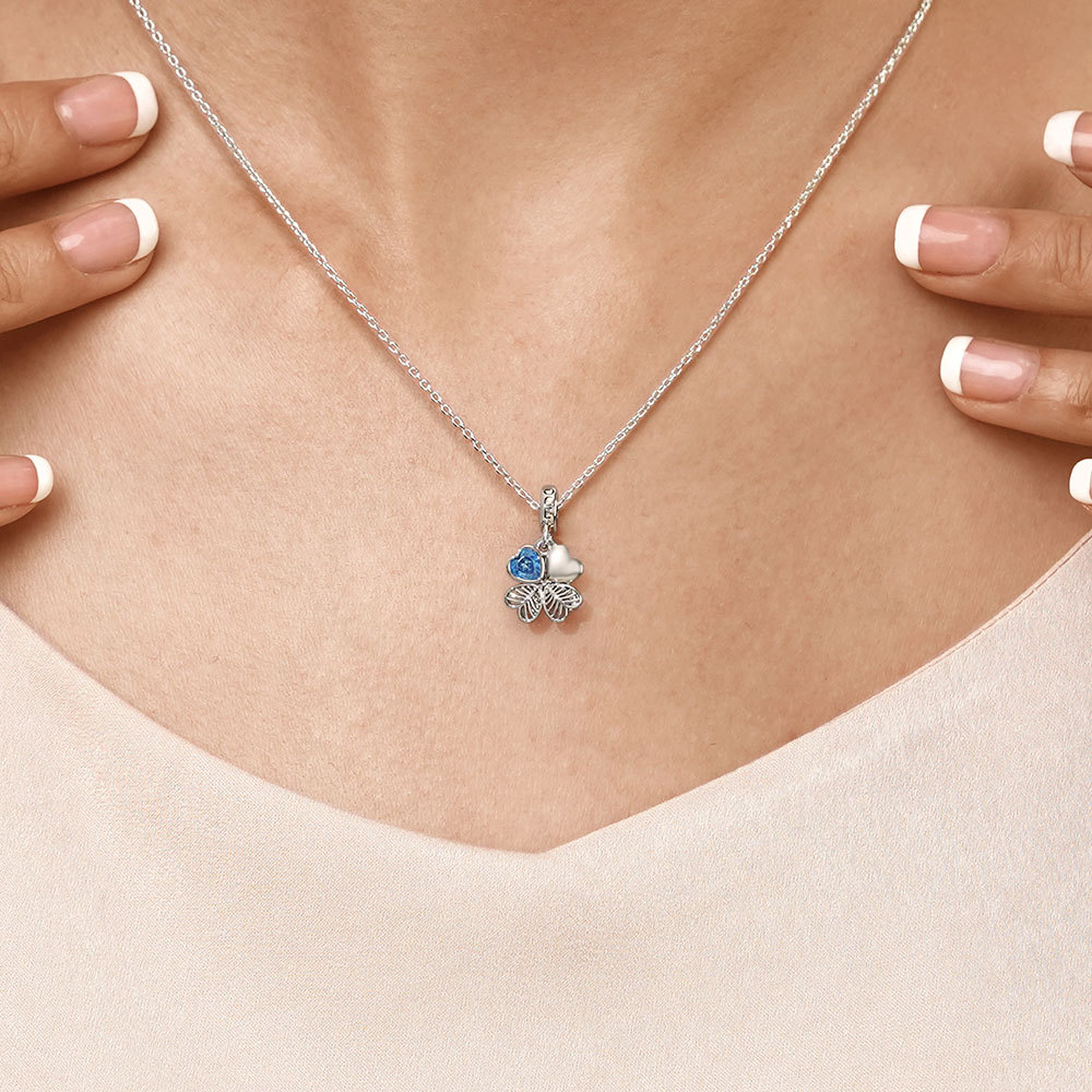 Cloverleaf & Wishbone Pendant image number 6