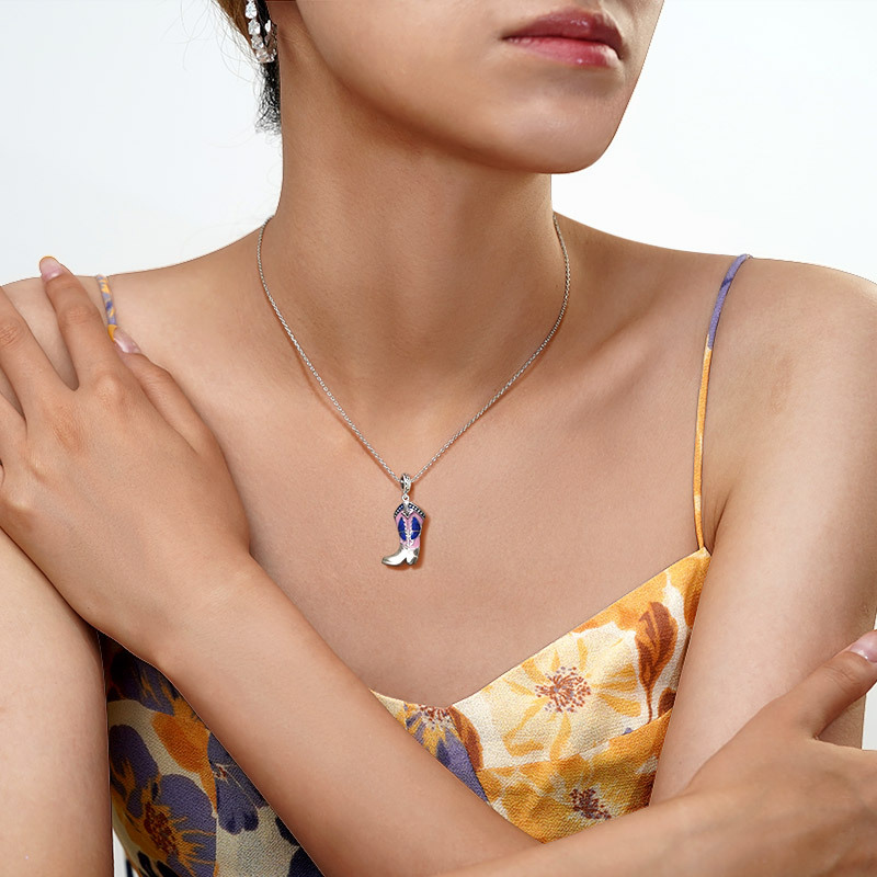 Western Boot Pendant image number 5