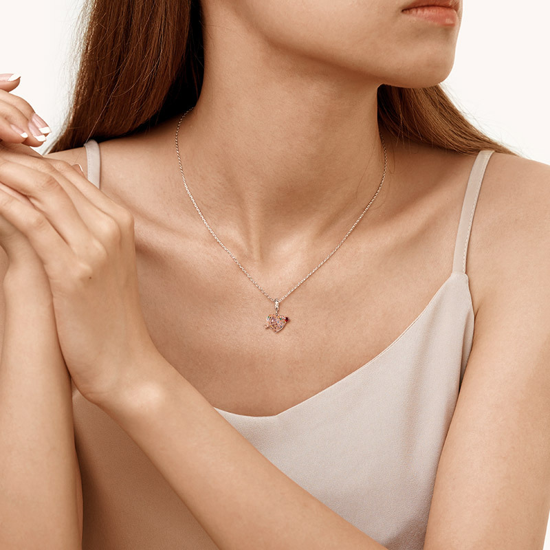 Bow&Arrow Heart Pendant image number 5