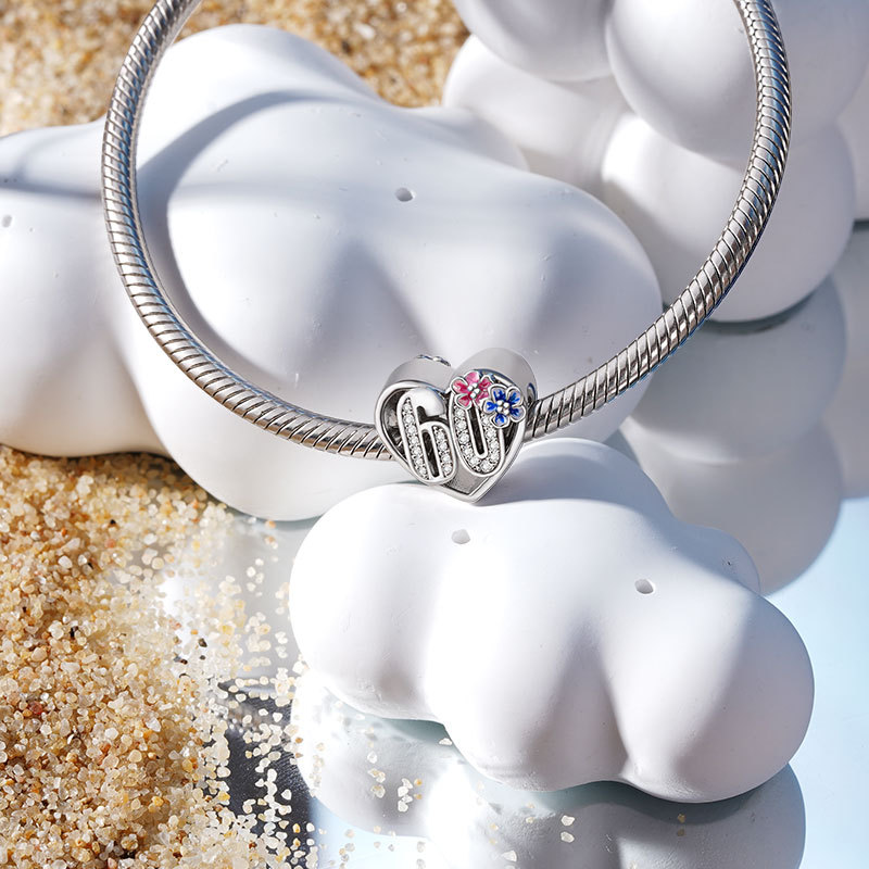 60th Birthday Charm image number 2