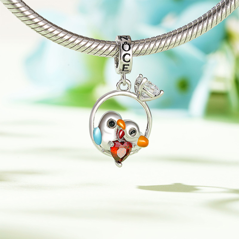 Lovebirds Pendant image number 2