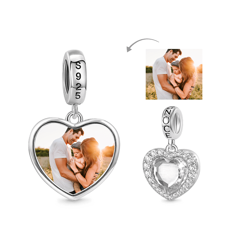 Heart Photo Pendant image number 0