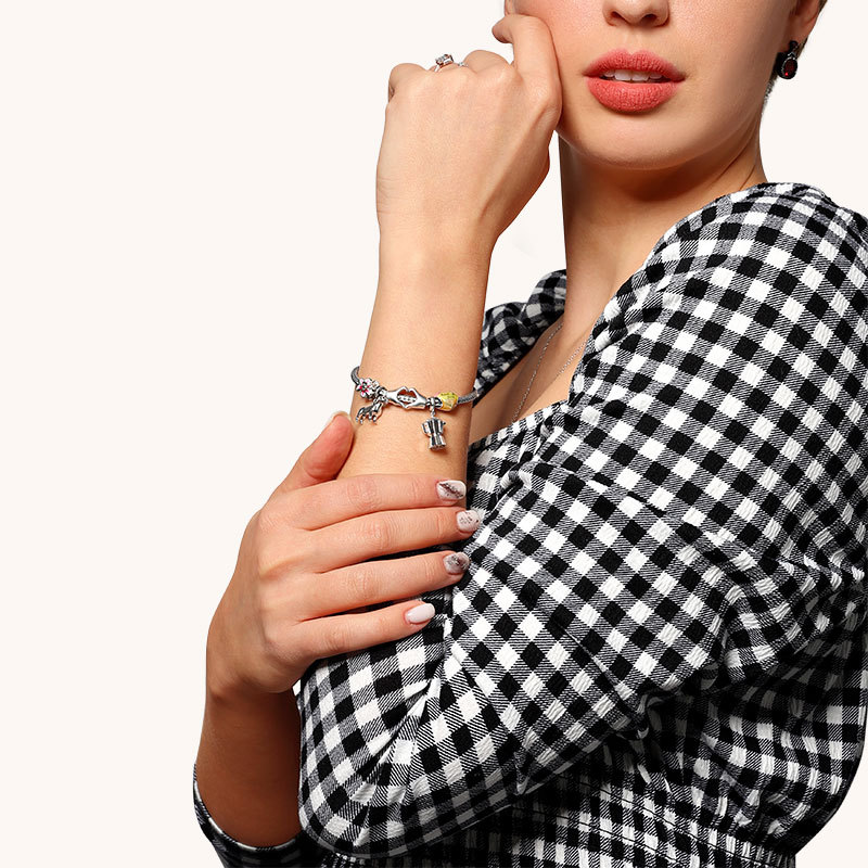 Polished Dachshund Charm image number 2