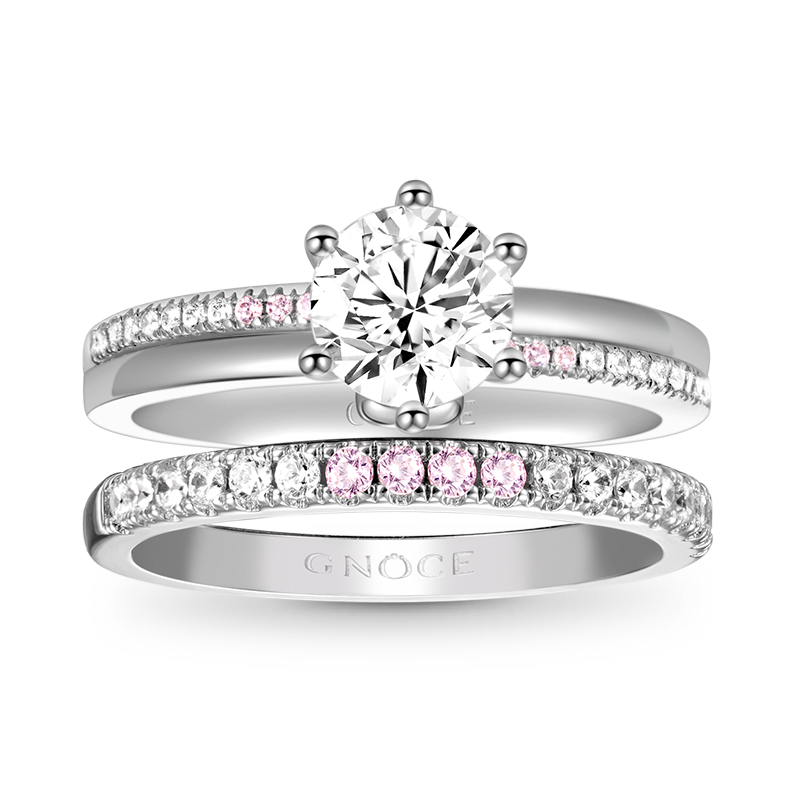 Clear Round Ring Set image number 0