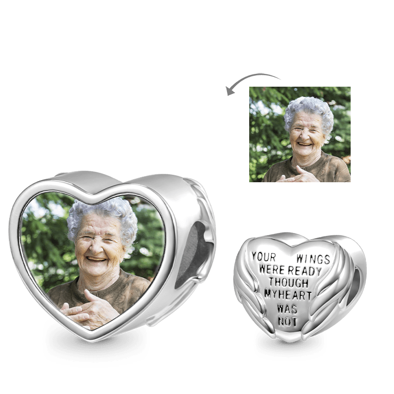 Angel Wings Photo Charm image number 0