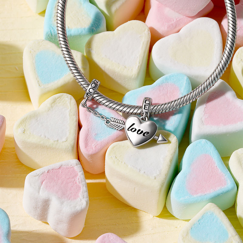 Arrow with Love Pendant image number 2