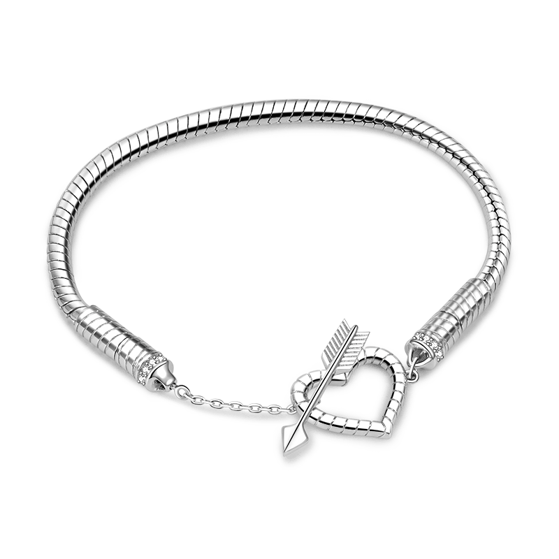 Arrow with Love Bracelet image number 1