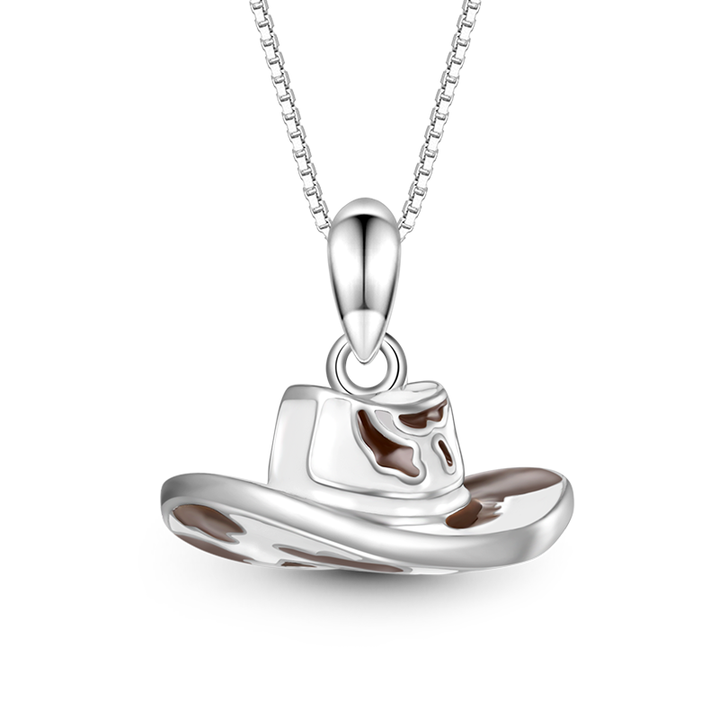 Cowboy Hat Necklace image number 0
