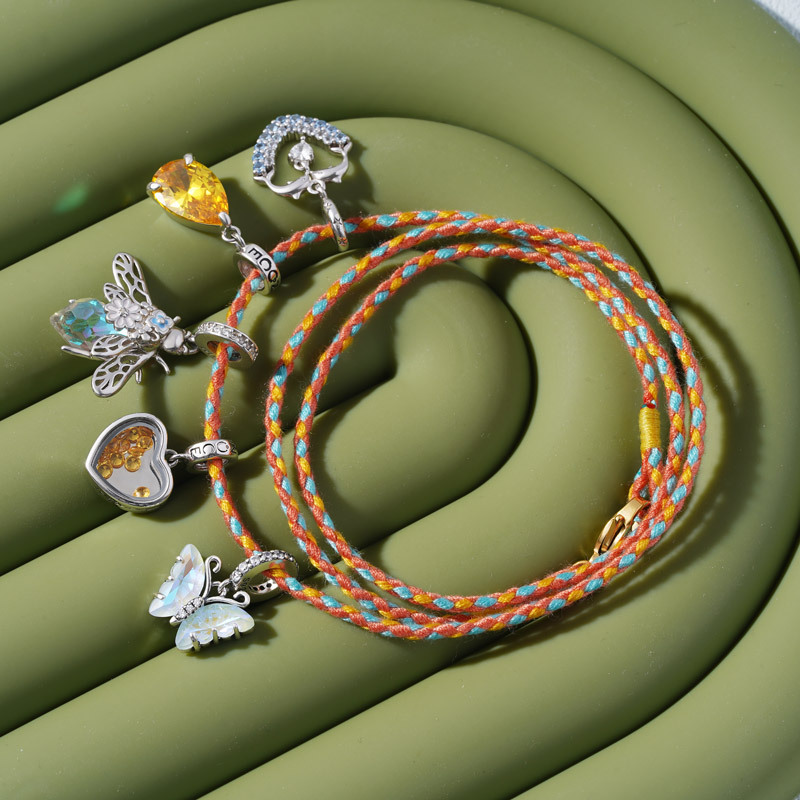 Braided String Bracelet/Necklace image number 2