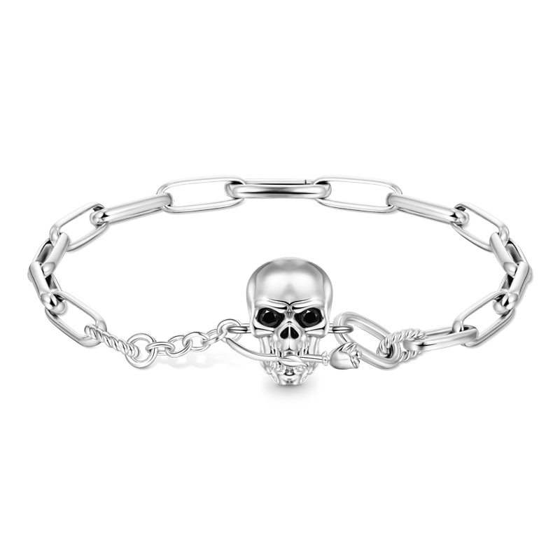 Skull Chain Bracelet image number 0
