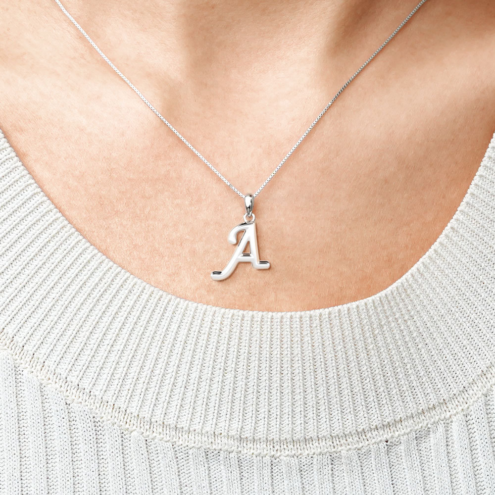 Initial Letter Necklace image number 3
