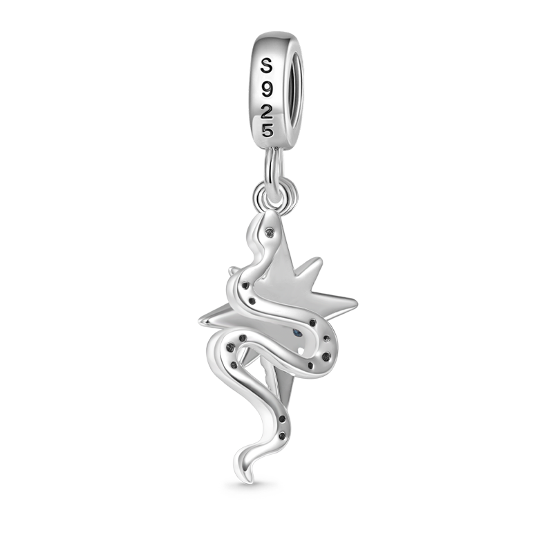 Snake&Star Pendant image number 1