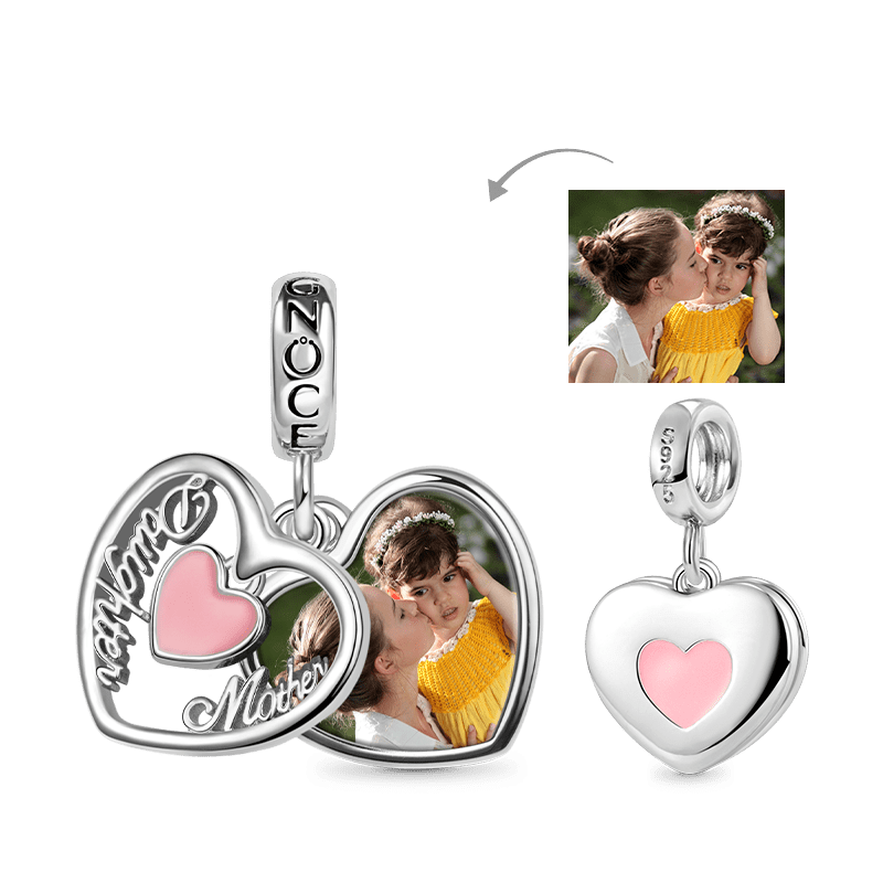 Daughter&Mother Photo Pendant image number 0