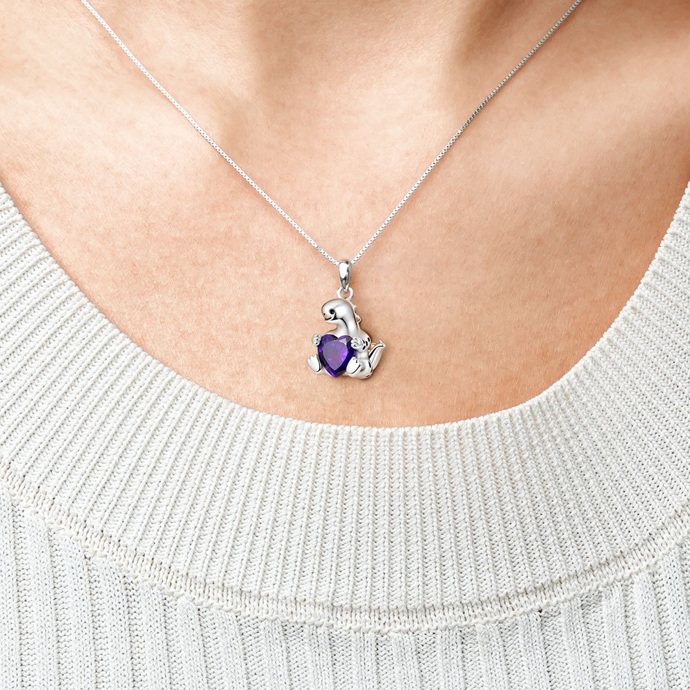 Stegosaurus Necklace image number 3