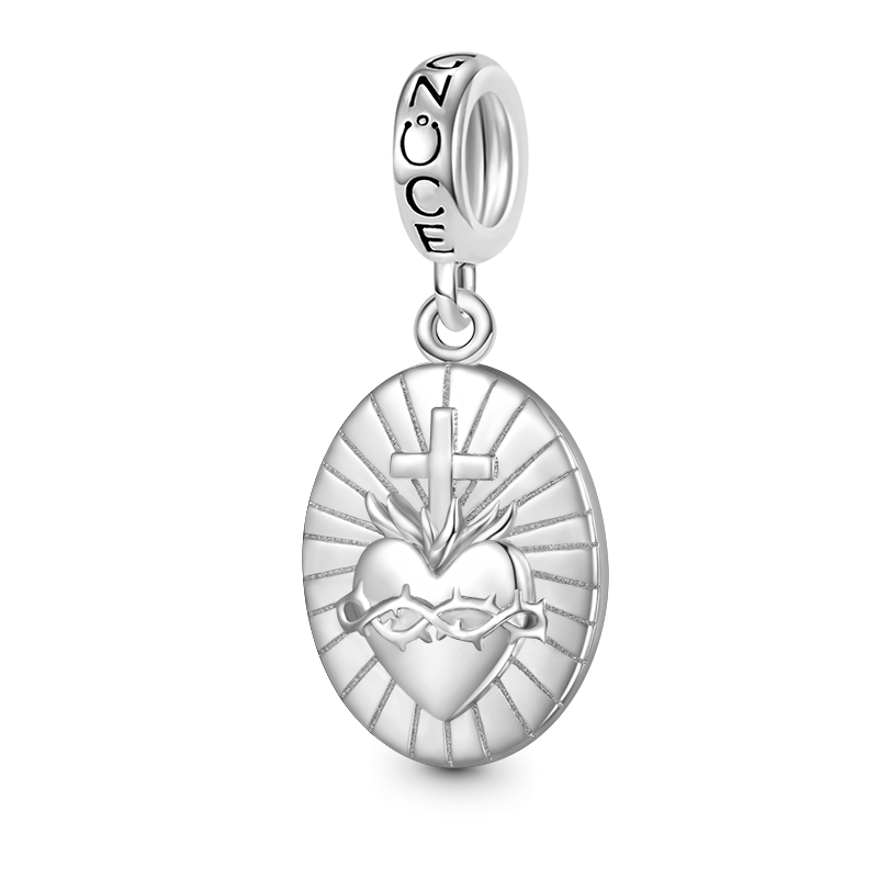 Radiant Sacred Heart Pendant image number 0