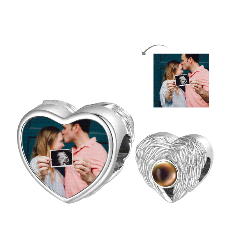 Angel Wings Mood Photo Charm image number 0