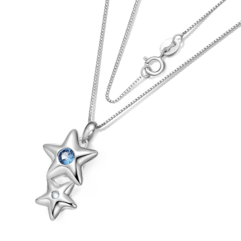 Double Star Necklace image number 2