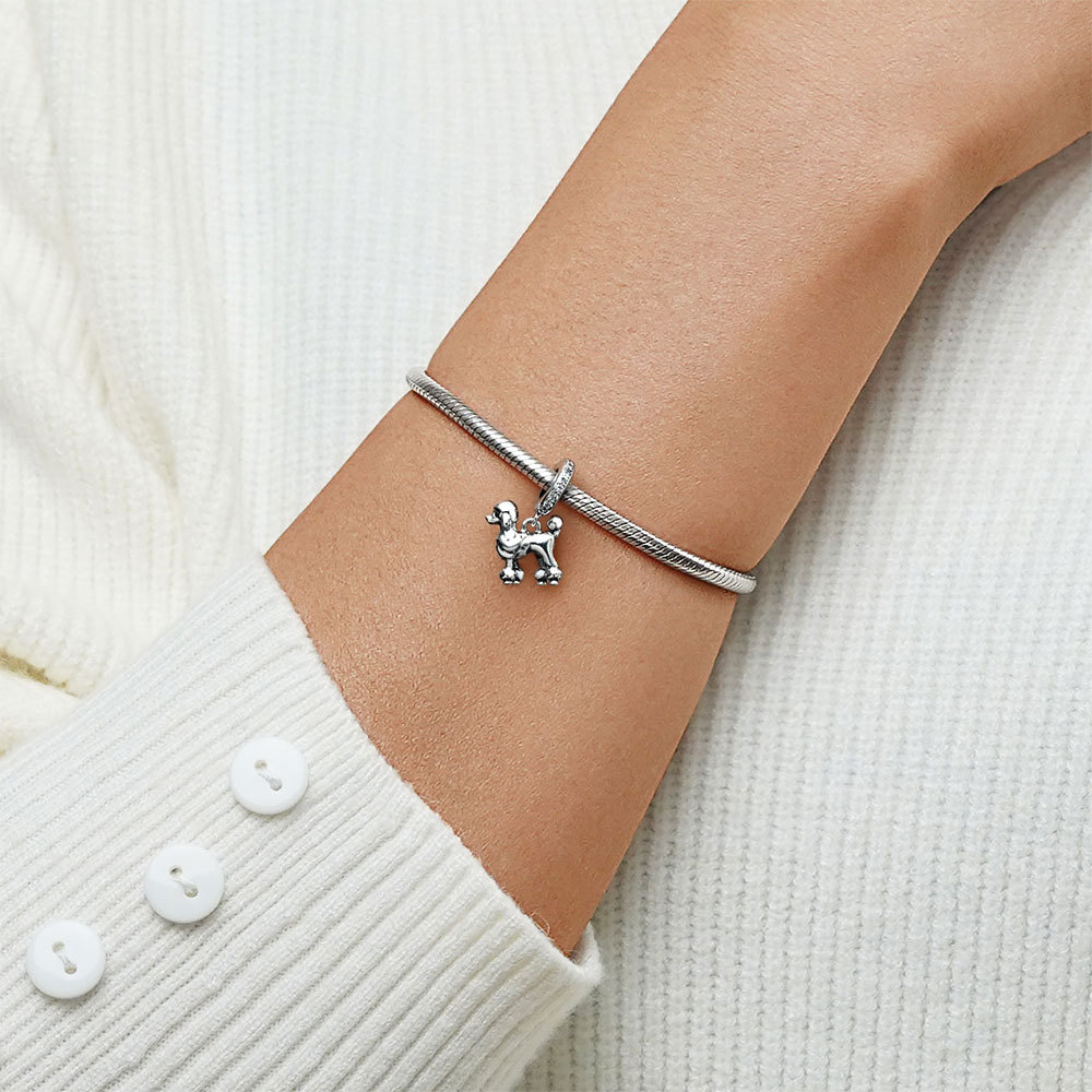 Poodle Pet Dog Pendant image number 3