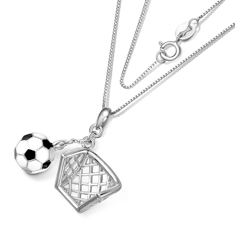 Football Shot Necklace image number 2