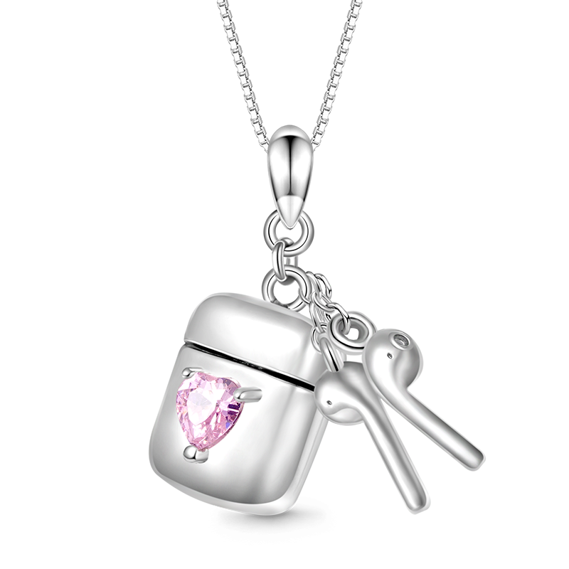 Earphone Box Necklace image number 0