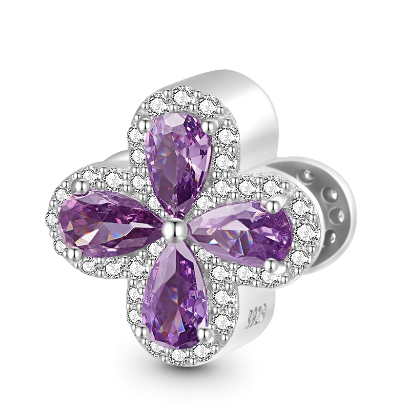 Clover Birthstone Charm image number 0