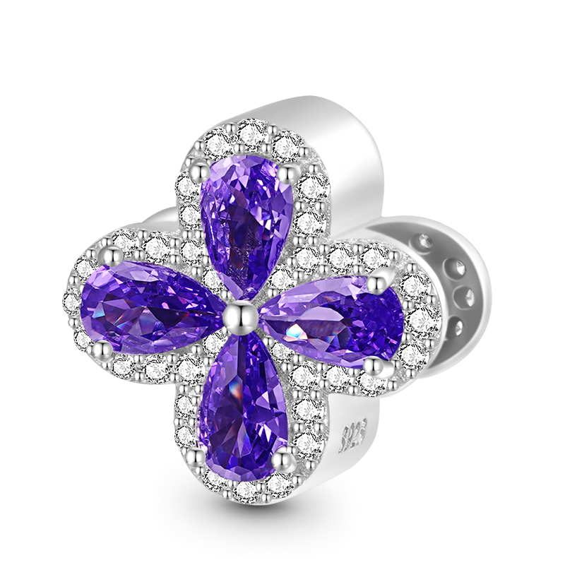 Clover Birthstone Charm image number 0