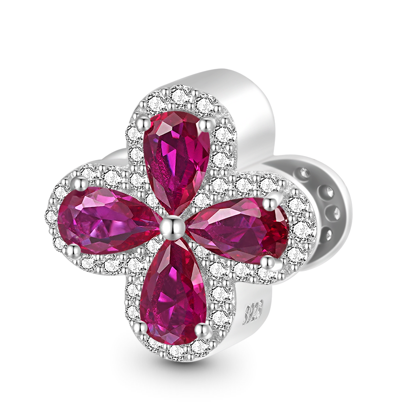 Clover Birthstone Charm image number 0