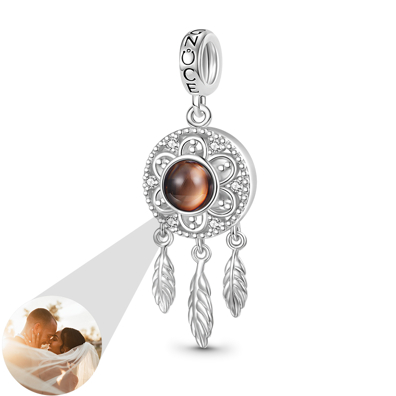 Projection Dream Catcher Photo Pendant image number 0