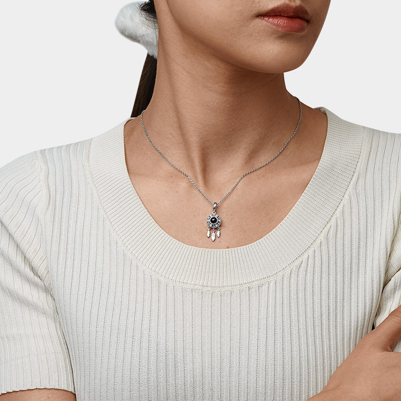 Projection Dream Catcher Photo Pendant image number 5