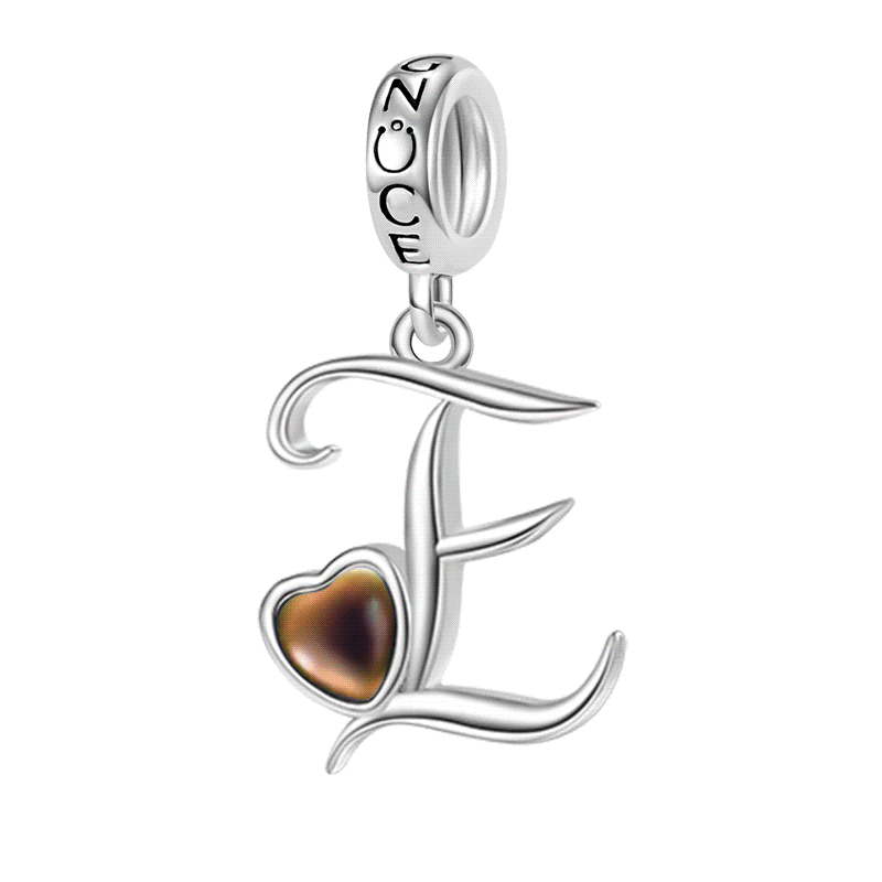 Initial Letter Mood Pendant image number 0