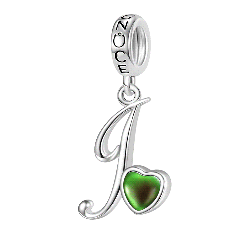 Initial Letter Mood Pendant image number 0