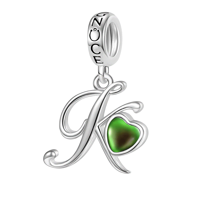 Initial Letter Mood Pendant image number 0