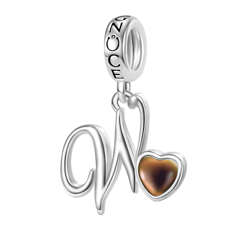 Initial Letter Mood Pendant image number 0