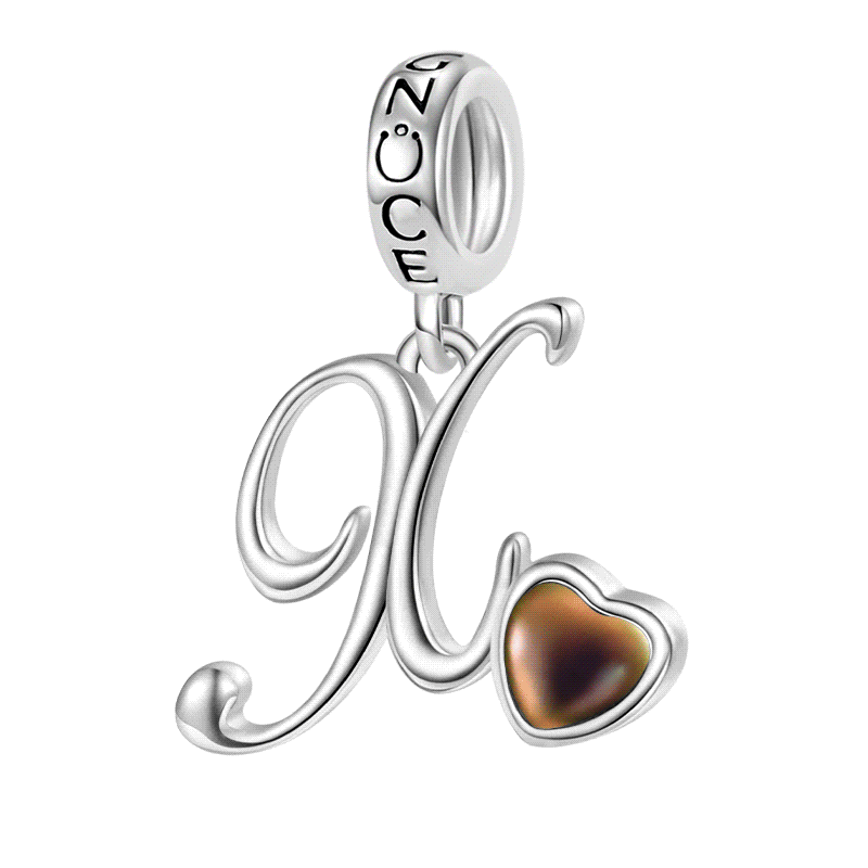 Initial Letter Mood Pendant image number 0