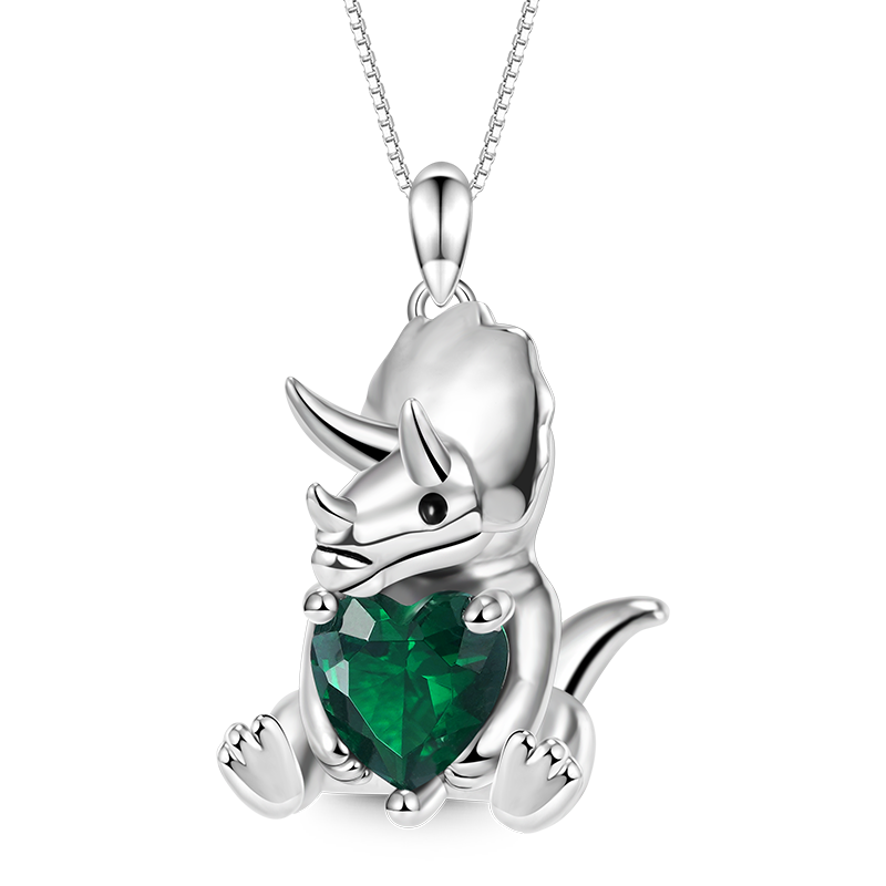 Triceratops Necklace image number 0