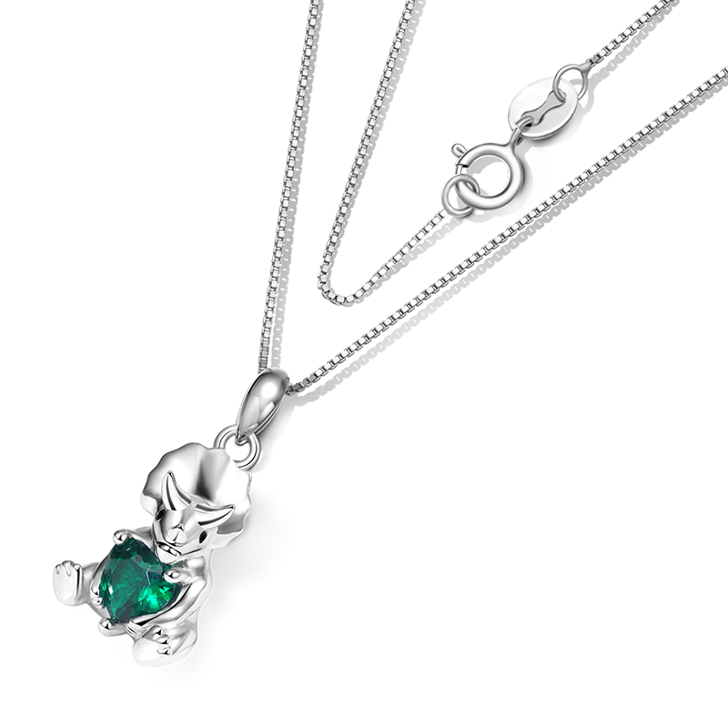 Triceratops Necklace image number 1