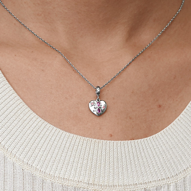 Infinite Love Heart Pendant image number 7