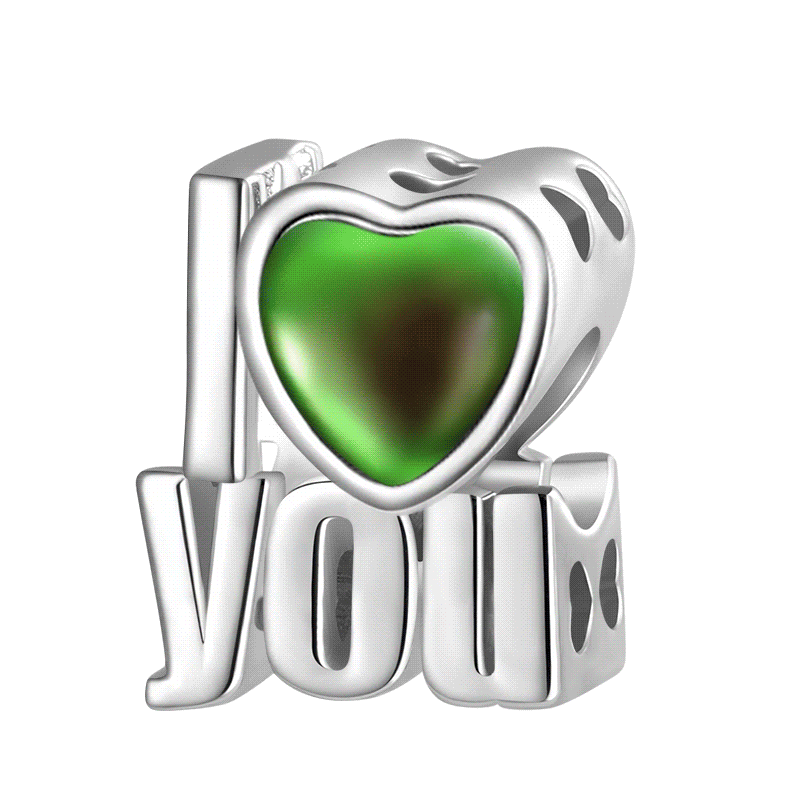 "I Love You" Mood Charm image number 0