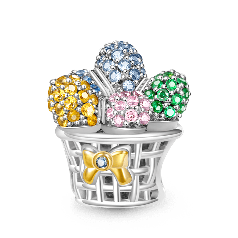 Easter Egg Basket Charm image number 0