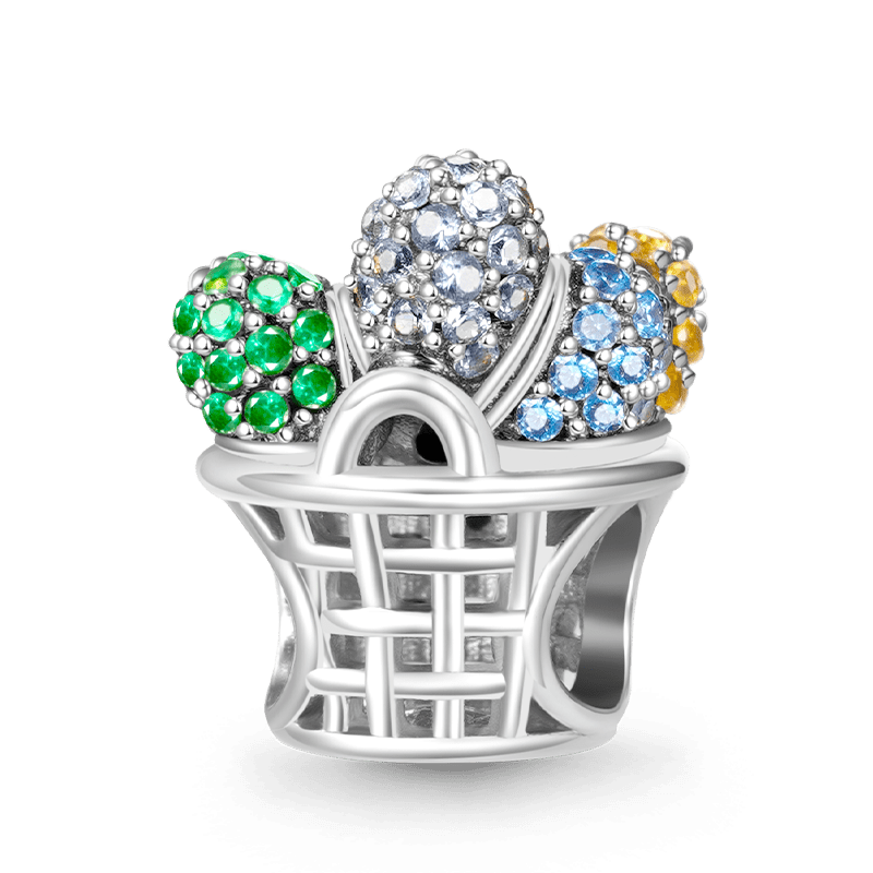 Easter Egg Basket Charm image number 1