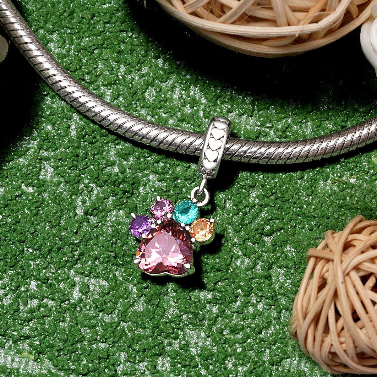 Pet Paw Pendant image number 2