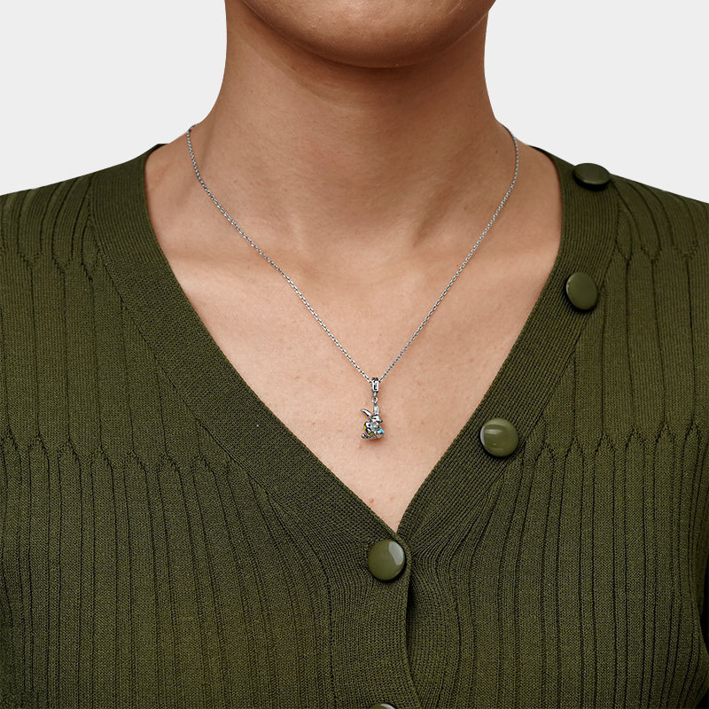 Bunny Egg Pendant image number 5