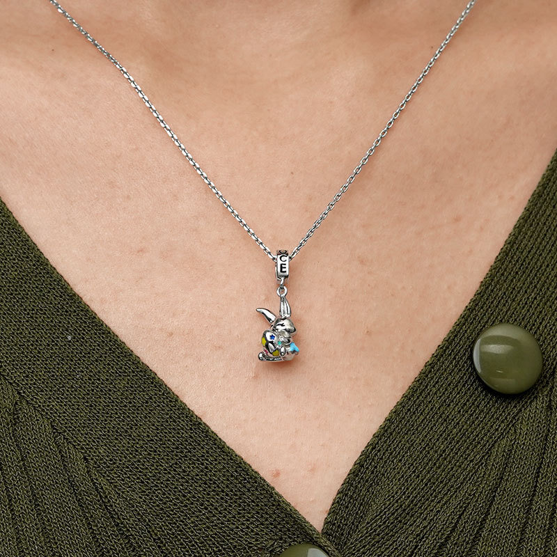 Bunny Egg Pendant image number 6