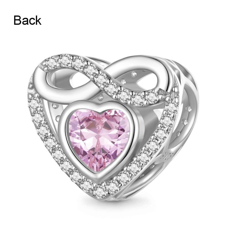Infinite Love Heart Charm image number 1