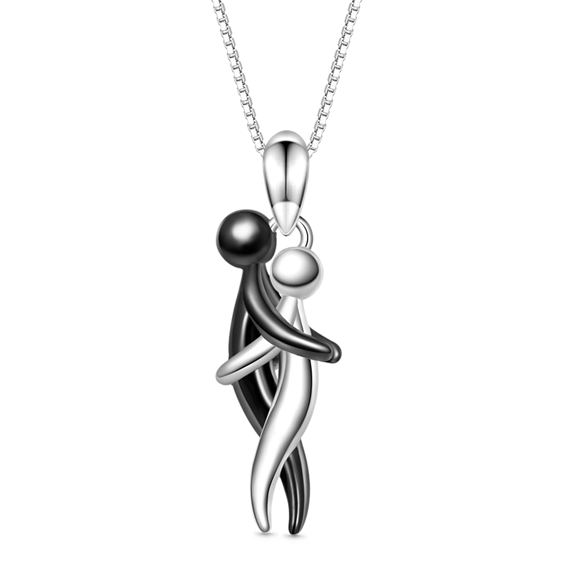 Lover Embraces Necklace image number 0