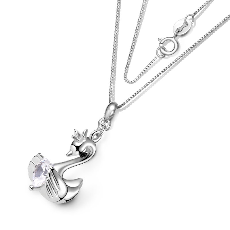 Swan Necklace image number 1